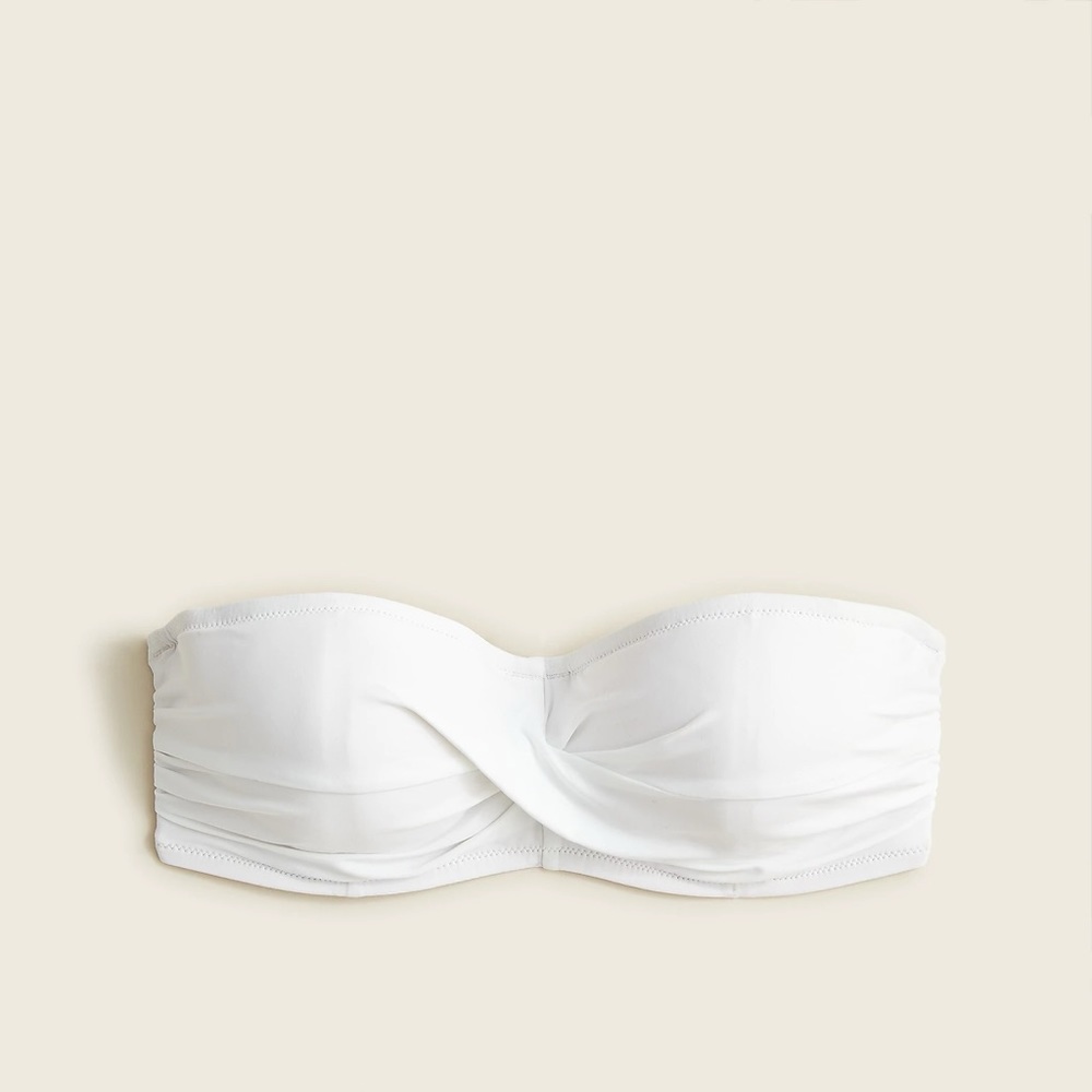 (Brand New Item) J.Crew Twist-bandeau underwire bikini top